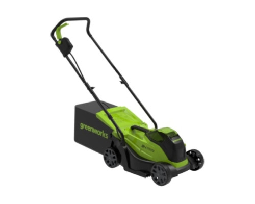 Аккумуляторная газонокосилка GreenWorks 24V, 33 см, бесщеточная, без АКБ и ЗУ 2516107 Аккумуляторная газонокосилка GreenWorks 24V, 33 см, бесщеточная, без АКБ и ЗУ 2516107