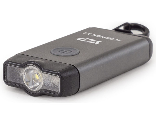 Аккумуляторный фонарь-брелок ЯРКИЙ ЛУЧ YLP X4 "Scorpion" Sams.351B 3 реж. 40/120лм/красный, IPX4, Li-Po 200mAh 4606400012009