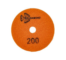 Алмазный гибкий шлифовальный круг Черепашка NEW LINE 100 мм, № 200, сухая шлифовка TRIO-DIAMOND 339020