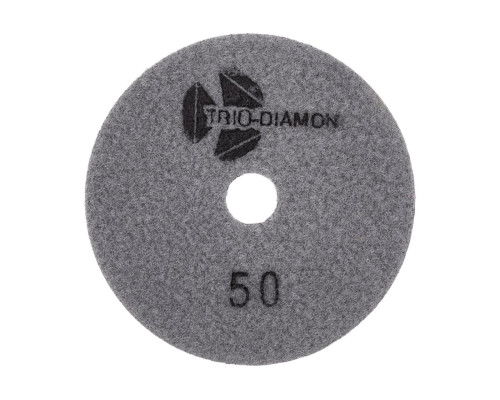 Алмазный гибкий шлифовальный круг Черепашка NEW LINE 100 мм, № 50, сухая шлифовка TRIO-DIAMOND 339005