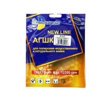 Алмазный гибкий шлифовальный круг Черепашка NEW LINE 100 мм, № buff, сухая шлифовка TRIO-DIAMOND 339000