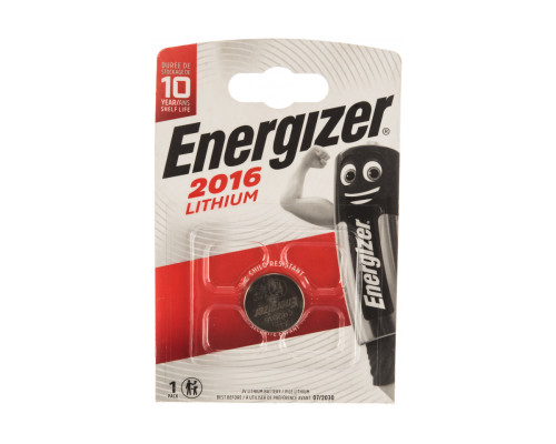 Батарейки Energizer Lithium CR2016 1 шт/бл 7638900083002