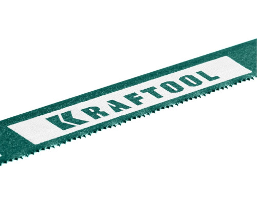 Биметаллическое гибкое полотно по металлу, 18 TPI, 300 мм, 10шт, KRAFTOOL Alligator-1815942-18-S10 Биметаллическое гибкое полотно по металлу, 18 TPI, 300 мм, 10шт, KRAFTOOL Alligator-1815942-18-S10