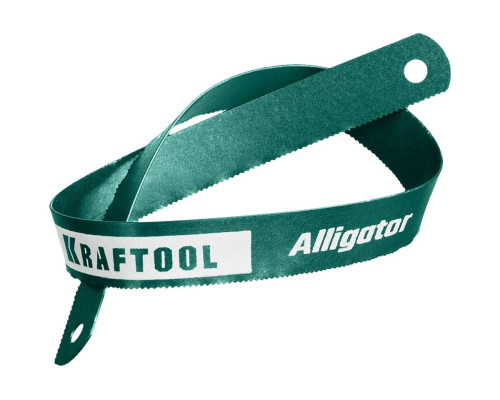 Биметаллическое полотно по металлу KRAFTOOL Alligator-24 300х13х0.6 мм, 24 TPI 15942-24