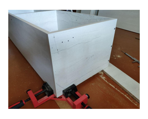 Быстрозажимная угловая струбцина MATRIX 65/65 мм, обрезиненные рукоятки 20322