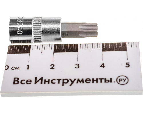 Бита-головка 1/4” TORX T40х37мм JTC 23740 Бита-головка 1/4” TORX T40х37мм JTC 23740