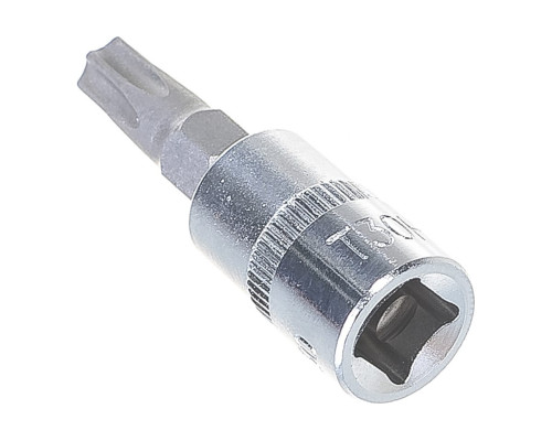 Бита-головка с отверстием 1/4” TORX T30Hх37мм JTC 23530