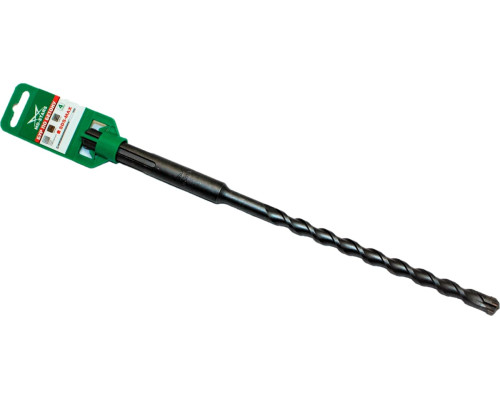 Бур по бетону и кирпичу 4 кромки 16x350 мм, SDS-MAX MD-STARS MD-B4CM16Х350