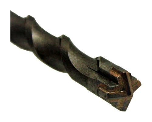 Бур по бетону и кирпичу 4 кромки 16x350 мм, SDS-MAX MD-STARS MD-B4CM16Х350