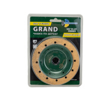 Чашка по дереву плоская Grand шаг 5 Finish 125 мм TRIO-DIAMOND 390005