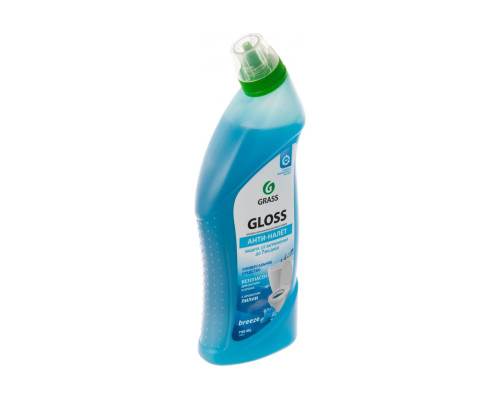 Чистящий гель для ванны и туалета Grass Gloss breeze 750 мл 125541 Чистящий гель для ванны и туалета Grass Gloss breeze 750 мл 125541