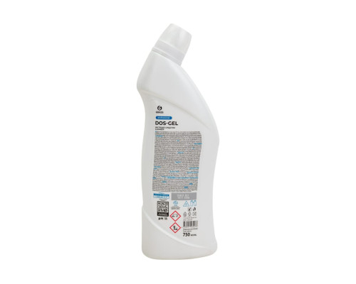 Дезинфицирующее чистящее средство гель для чистки унитаза, ванной и туалета Grass DOS-Gel Professional 750 мл 125551