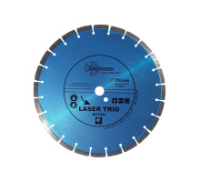Диск алмазный отрезной Сегментный Laser Trio Бетон (350х25.4 мм) TRIO-DIAMOND 380350