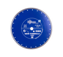 Диск алмазный отрезной Турбо New Formula (350х25.4 мм) TRIO-DIAMOND T109