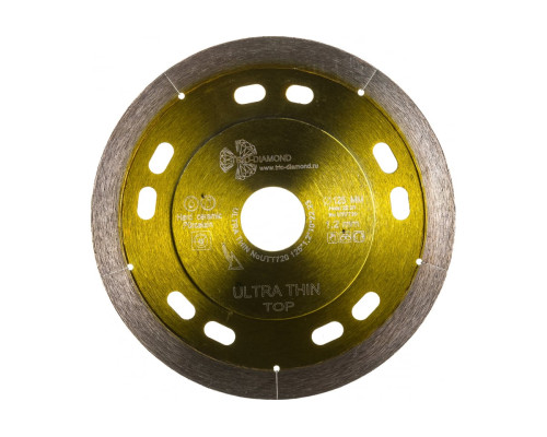 Диск алмазный отрезной Ultra Thin Top (125х22.23х1.2 мм) TRIO-DIAMOND UTT720 Диск алмазный отрезной Ultra Thin Top (125х22.23х1.2 мм) TRIO-DIAMOND UTT720