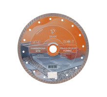 Диск алмазный Turbo Универсал STD 230х2.6х10х22.2 мм Diam 000699