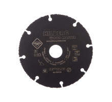 Диск отрезной карбид вольфрамовый Super Wood (125х22.23 мм) Hilberg 530125