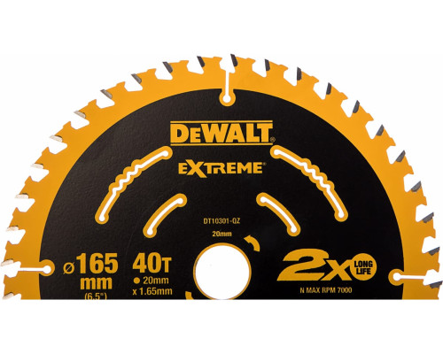 Диск пильный (165х20 мм) DEWALT DT 10301