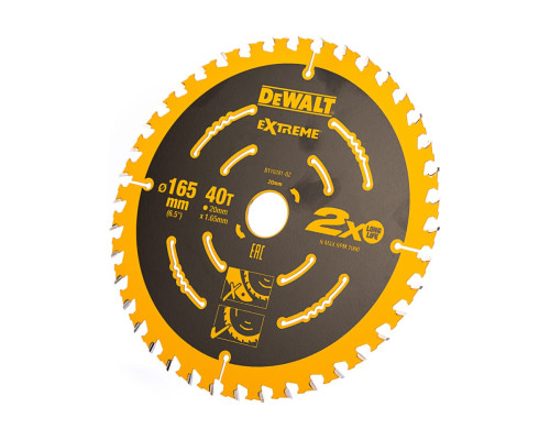 Диск пильный (165х20 мм) DEWALT DT 10301