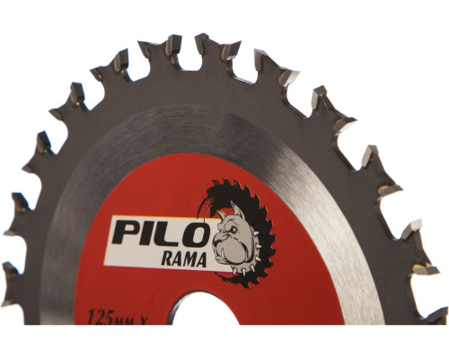 Диск пильный по дереву Двойной ресурс (125х22.23 мм; 24TPIх2) для УШМ Pilorama 501224