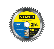 Диск пильный по дереву STAYER Expert 216x32/30 мм, 48Т 3682-216-32-48_z01