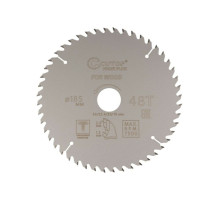 Диск пильный с тефлоновым покрытием по дереву Profi plus 185x1.3/2x30/25.4/20/16 мм, 48Т CUTOP 75-18548Т