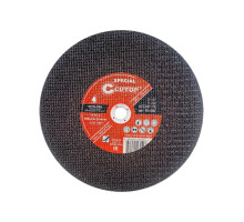 Диск профессиональный специальный отрезной по металлу для резки железнодорожных рельсов Special 355x4x25.4 мм, Т41 CUTOP 50-555