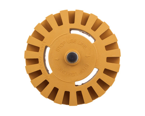 Диск зубчатый с адаптером для снятия клейкой ленты 100х25 мм KRAUSS 32240