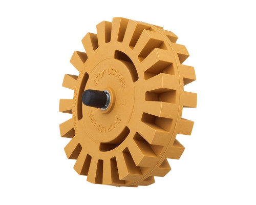 Диск зубчатый с адаптером для снятия клейкой ленты 100х25 мм KRAUSS 32240