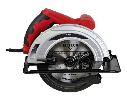 Дисковая пила Elitech ПД 190 домашний мастер 202422