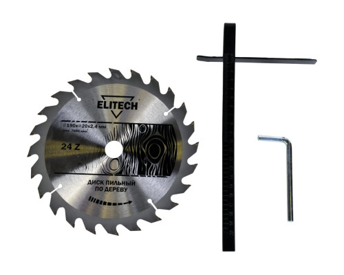 Дисковая пила Elitech ПД 190 домашний мастер 202422