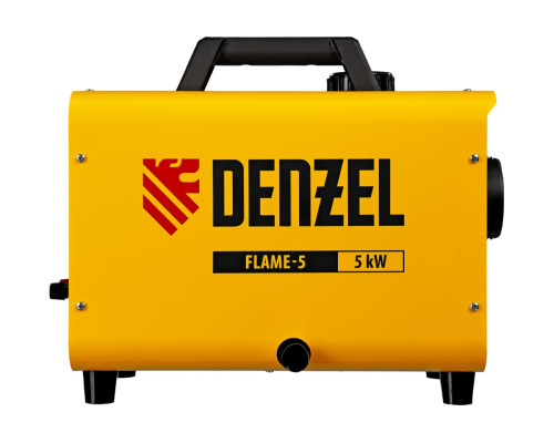 Дизельная тепловая портативная пушка Denzel flame-5, 5 кВт, 300 м3/ч, непрямой нагрев, цифровой термостат 96495