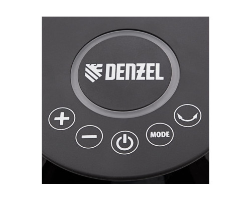 Электрический тепловентилятор Denzel DTFC-2000, керамический, пульт, 3 режима, вентилятор, нагрев 1000/2000 Вт 96419