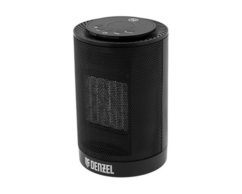 Электрический тепловентилятор Denzel керамический, 3 режима, вентилятор, нагрев 600/1200 Вт DTFC-1200 96418