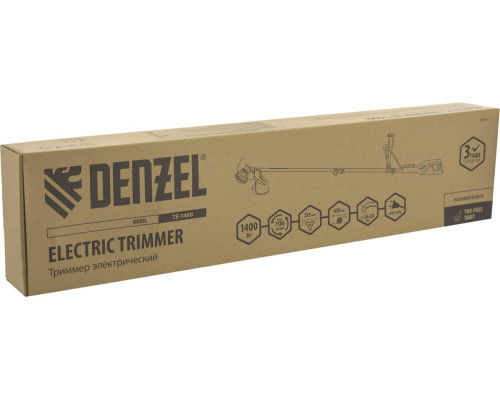 Электрический триммер DENZEL TE-1400 96612