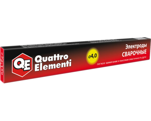 Электрод сварочный рутиловый (4 мм; 0.9 кг) QUATTRO ELEMENTI 772-159
