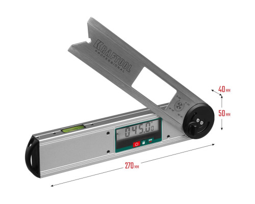 Электронный угломер KRAFTOOL DAM-27 250 мм 34684