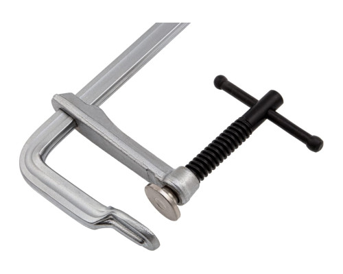 F-образная струбцина Denzel 100x400мм, кованая 20471