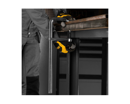 F-образная струбцина Denzel 100x400мм, кованая 20471