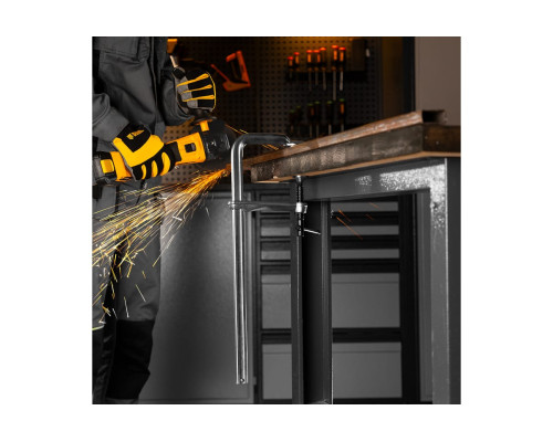 F-образная струбцина Denzel 100x400мм, кованая 20471