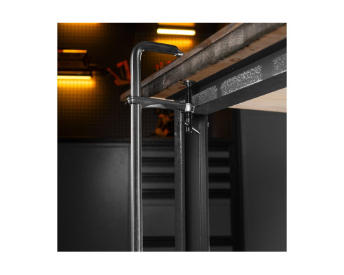 F-образная струбцина Denzel 100x400мм, кованая 20471