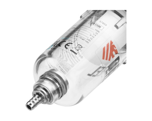Фильтр-регулятор FR1500, 10 бар, 1500 л/мин, 1/4" Denzel 57459 Фильтр-регулятор FR1500, 10 бар, 1500 л/мин, 1/4" Denzel 57459