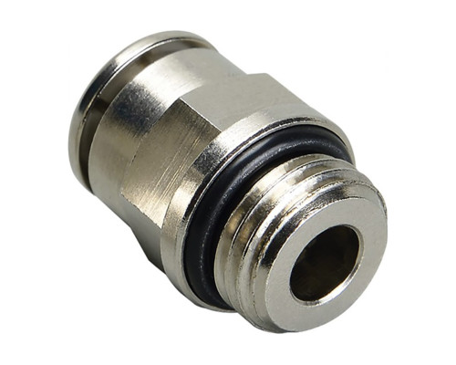Фитинг 4 мм с наружной металлической резьбой G1/4" CDC Pneumatics BPC 04G02 Фитинг 4 мм с наружной металлической резьбой G1/4" CDC Pneumatics BPC 04G02