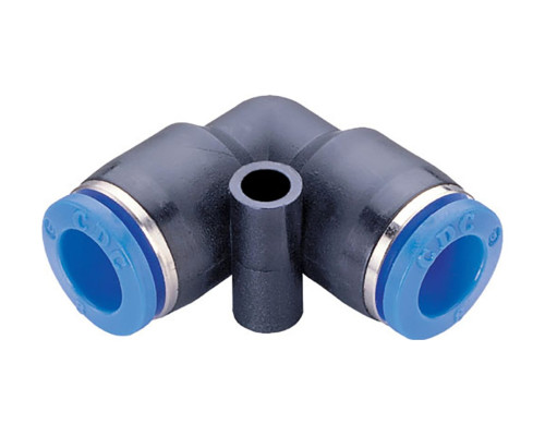 Фитинг L-образный пластик 8 мм CDC Pneumatics PUL 08N Фитинг L-образный пластик 8 мм CDC Pneumatics PUL 08N