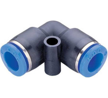 Фитинг L-образный пластиковый 6 мм CDC Pneumatics PUL 06N