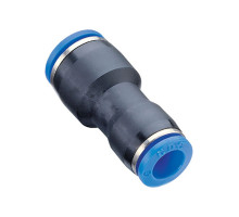 Фитинг прямой переходной пластиковый 12 мм на 8 мм CDC Pneumatics PG 1208N