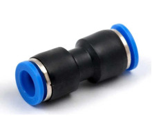 Фитинг прямой пластиковый 10 мм CDC Pneumatics PUC 10N
