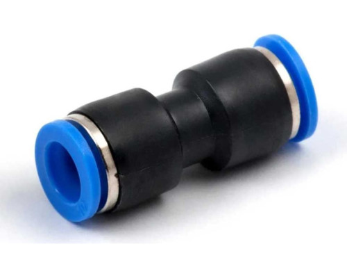 Фитинг прямой пластиковый 10 мм CDC Pneumatics PUC 10N Фитинг прямой пластиковый 10 мм CDC Pneumatics PUC 10N