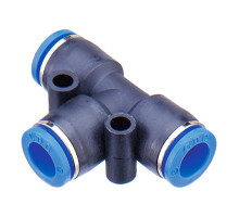 Фитинг Т-образный пластиковый 6 мм CDC Pneumatics PUT06