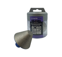 Фреза алмазная конусная по плитке Super Hard 27х82 мм, М14 Hilberg HH382